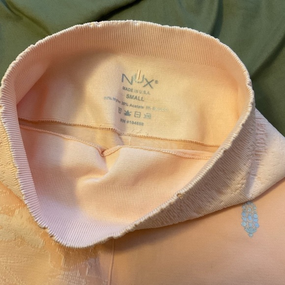 Nux FREE PEOPLE Leggings peach size small - Picture 7 of 12